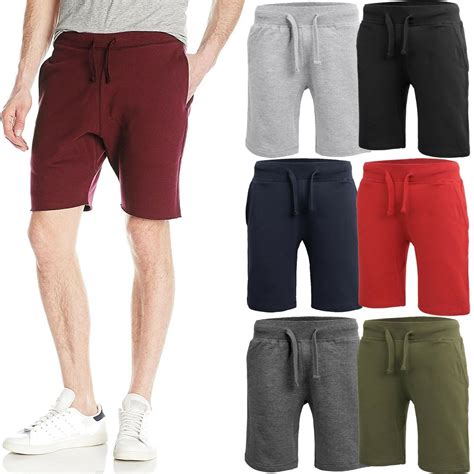 men's cotton athletic sweat shorts